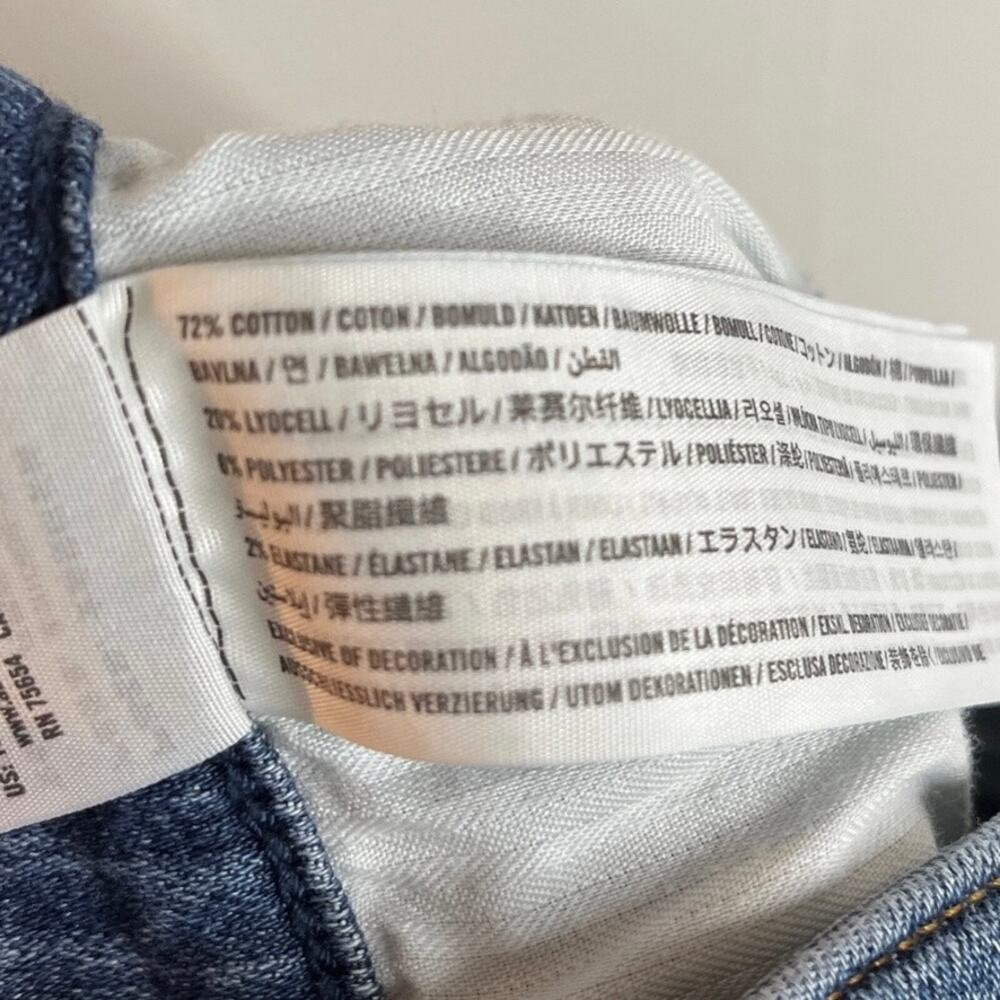 Abercrombie & Fitch Women's Jeans 28/6S Simone High Rise Super Skinny Distressed - Picture 8 of 8